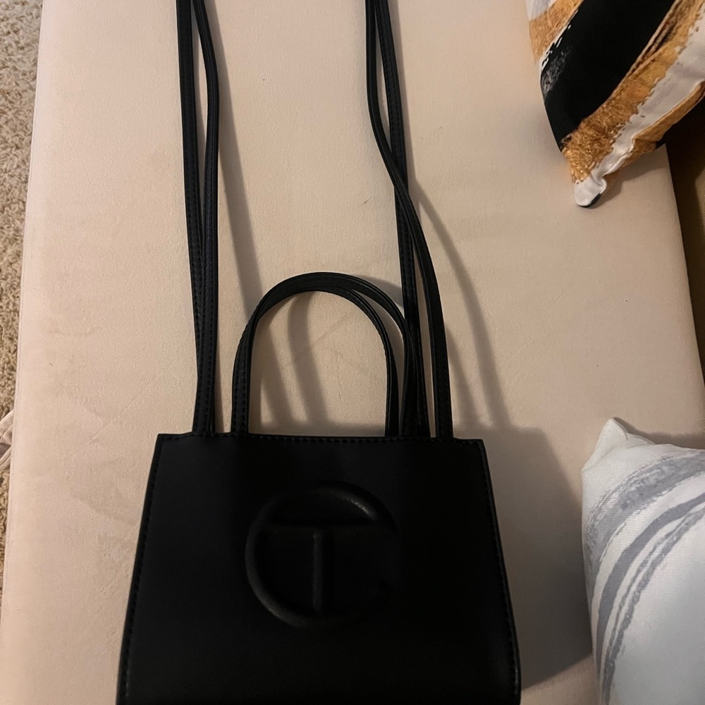 Barely used Telfar Mini Bag in Classic Black (Small)